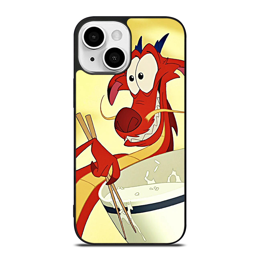 MUSHU MULAN DISNEY CARTOON 2 iPhone 13 Mini Case Cover