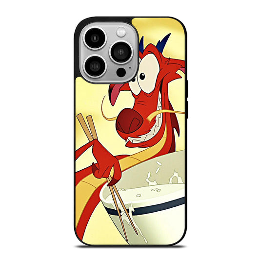 MUSHU MULAN DISNEY CARTOON 2 iPhone 14 Pro Case Cover
