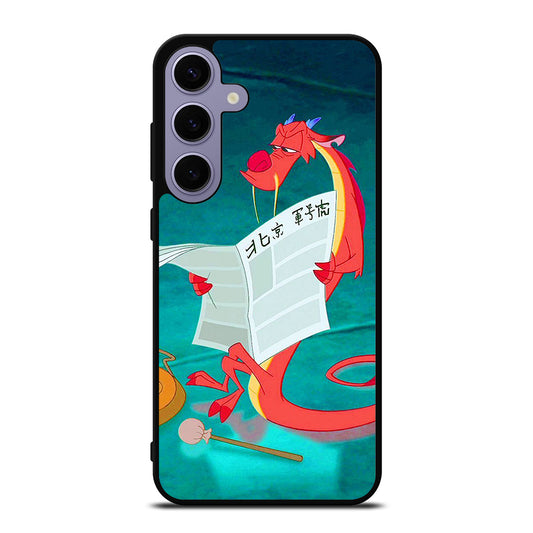 MUSHU MULAN DISNEY CARTOON Samsung Galaxy S24 Plus Case Cover