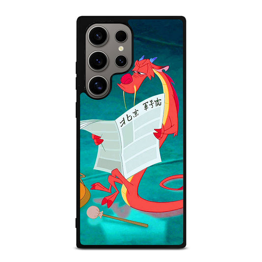 MUSHU MULAN DISNEY CARTOON Samsung Galaxy S24 Ultra Case Cover