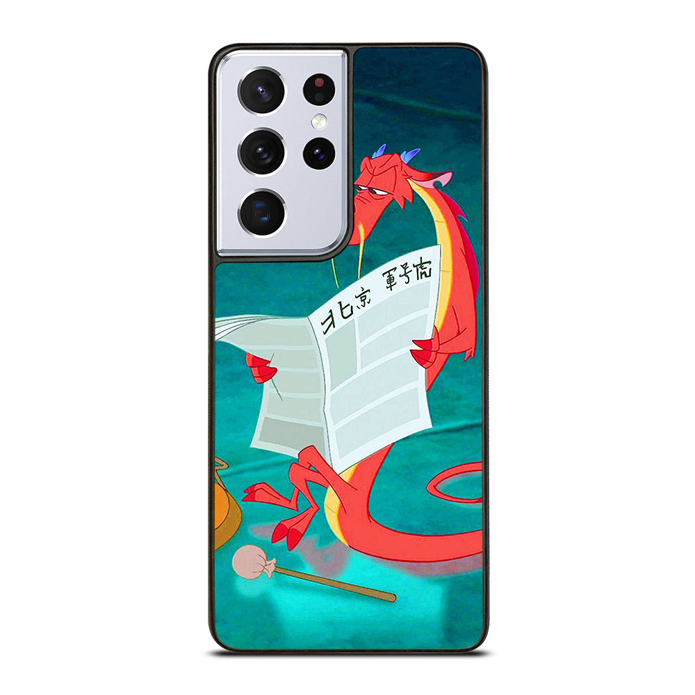 MUSHU MULAN DISNEY CARTOON Samsung Galaxy S21 Ultra Case Cover