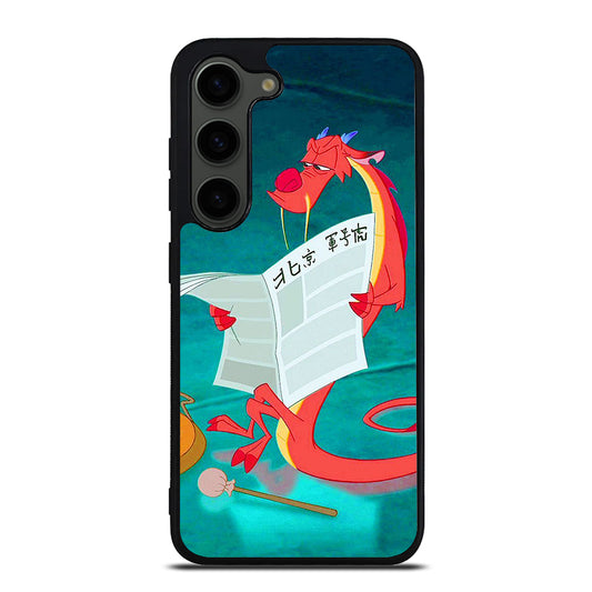 MUSHU MULAN DISNEY CARTOON Samsung Galaxy S23 Plus Case Cover