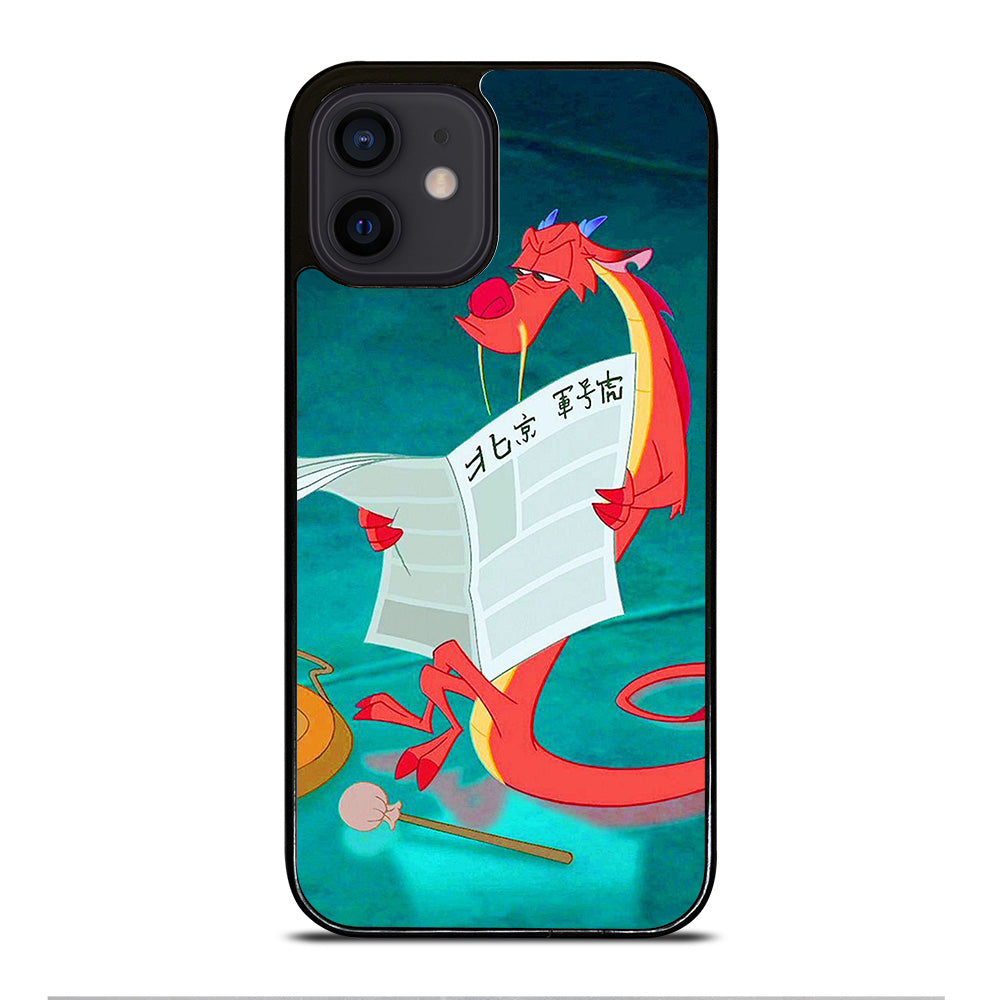MUSHU MULAN DISNEY CARTOON iPhone 12 Mini Case Cover