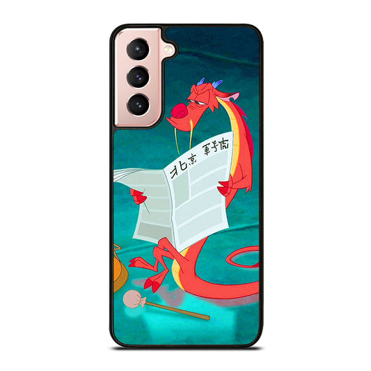 MUSHU MULAN DISNEY CARTOON Samsung Galaxy S21 Case Cover