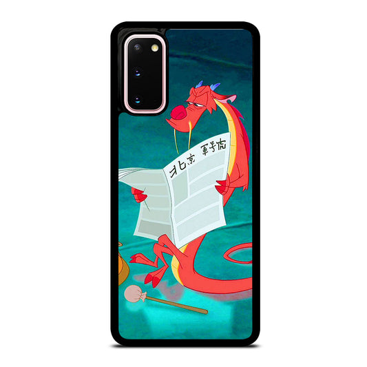 MUSHU MULAN DISNEY CARTOON Samsung Galaxy S20 Case Cover