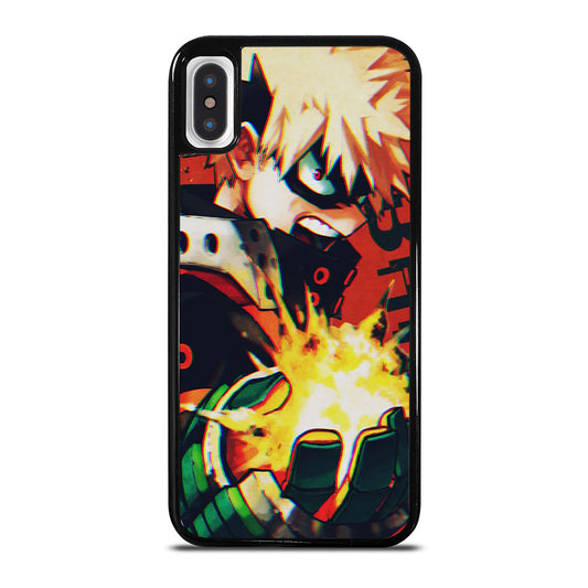 MY HERO ACADEMIA BAKUGOU KATSUKI ANIME iPhone X / XS Case Cover