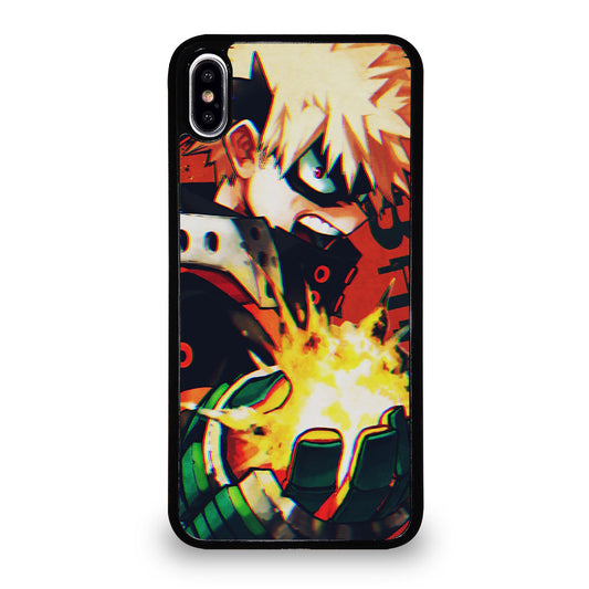 MY HERO ACADEMIA BAKUGOU KATSUKI ANIME iPhone XS Max Case Cover
