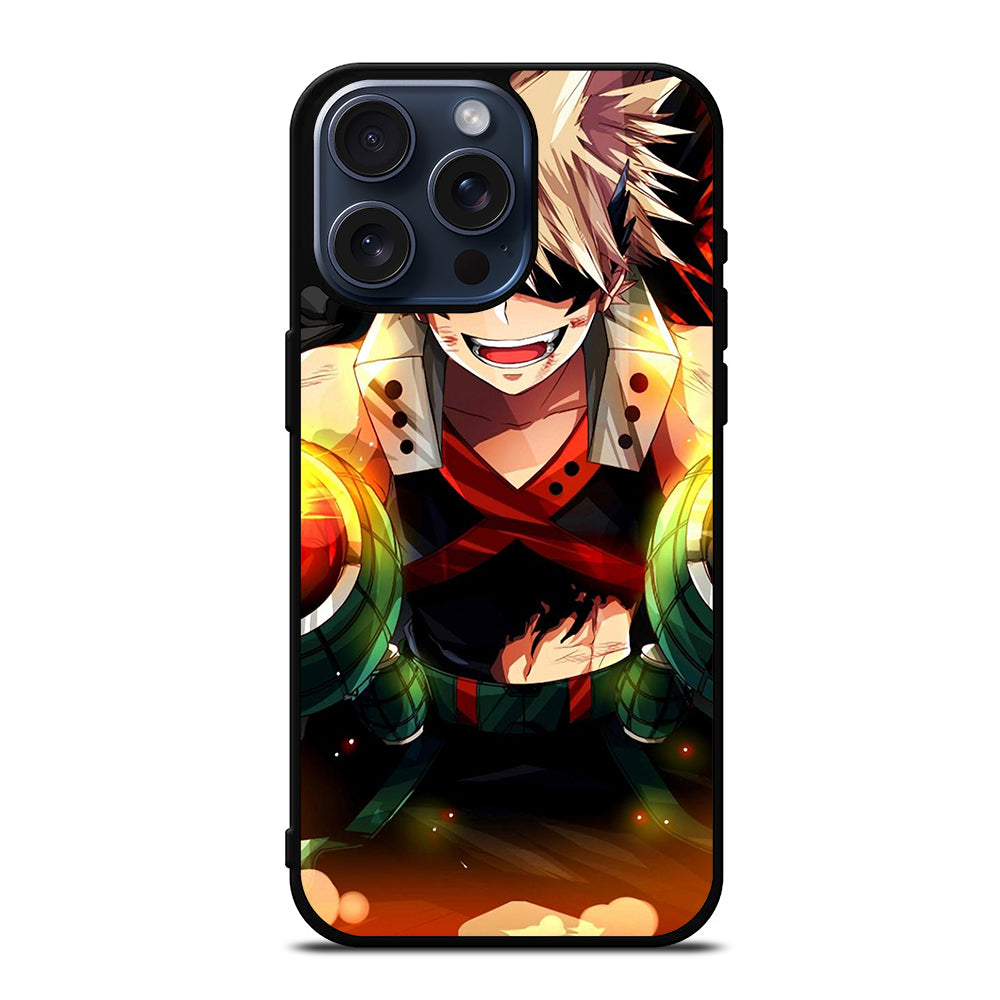 MY HERO ACADEMIA BAKUGOU MANGA iPhone 15 Pro Max Case Cover