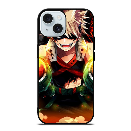 MY HERO ACADEMIA BAKUGOU MANGA iPhone 15 Case Cover