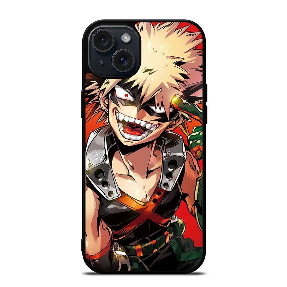 MY HERO ACADEMIA BAKUGO SMILE iPhone 15 Plus Case Cover