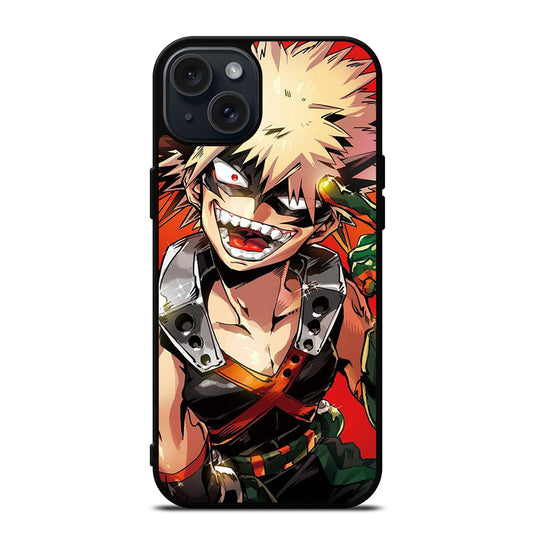 MY HERO ACADEMIA BAKUGO SMILE iPhone 15 Plus Case Cover