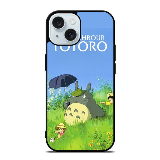 MY NEIGHBOR TOTORO CARTOON iPhone 15 Case Cover