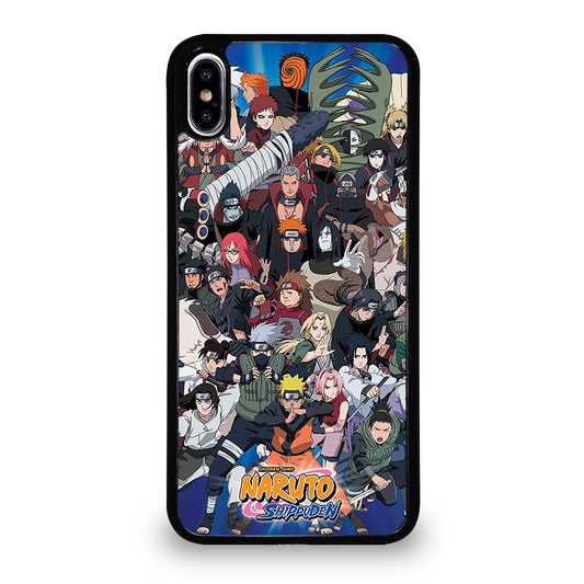 NARUTO ALL CHARACTERS 1 iPhone XS Max Case Cover