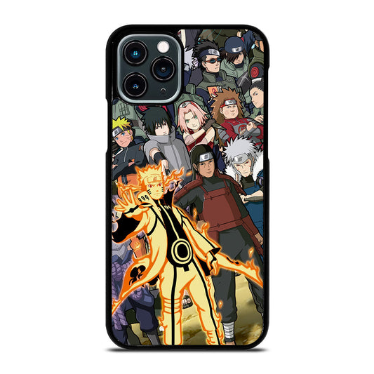 NARUTO ALL CHARACTERS 2 iPhone 11 Pro Case Cover
