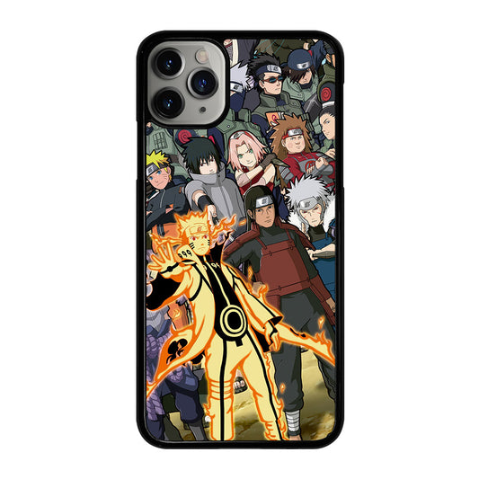 NARUTO ALL CHARACTERS 2 iPhone 11 Pro Max Case Cover