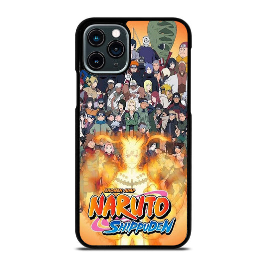 NARUTO ALL CHARACTERS 3 iPhone 11 Pro Case Cover