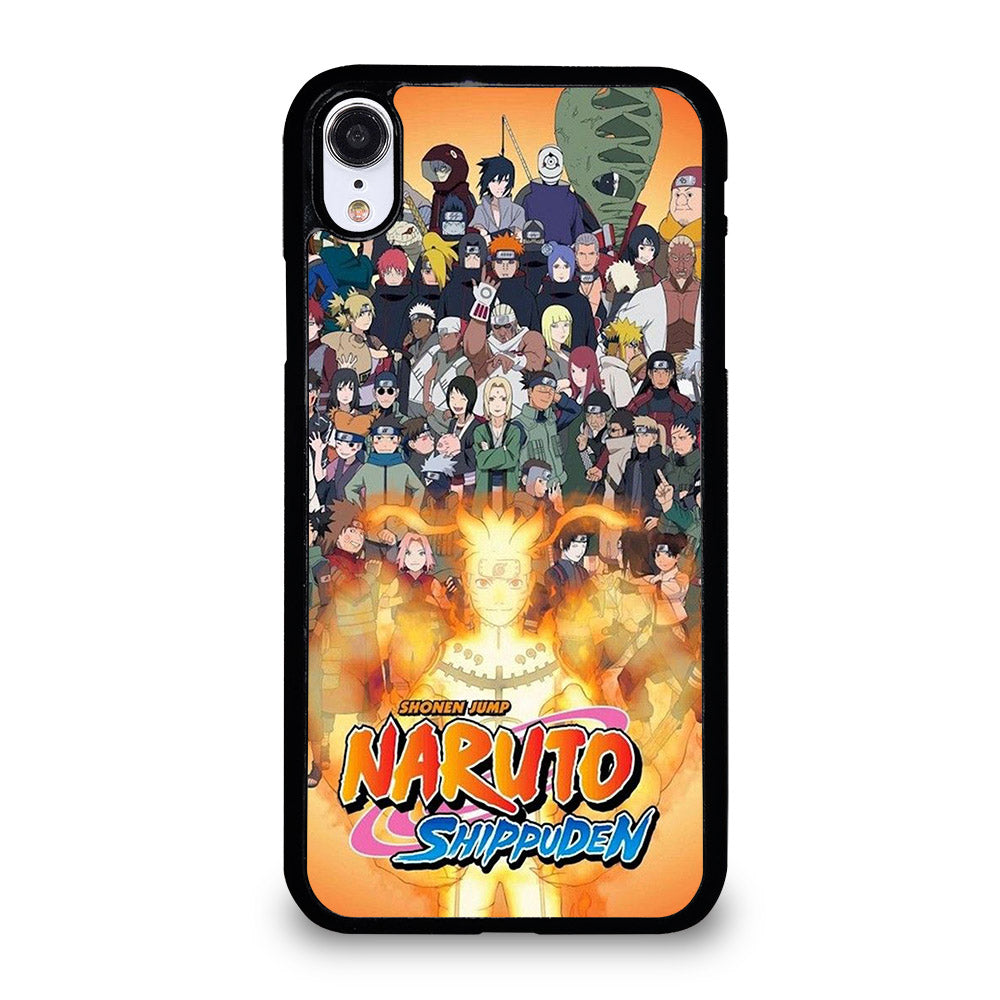 NARUTO ALL CHARACTERS 3 iPhone XR Case Cover