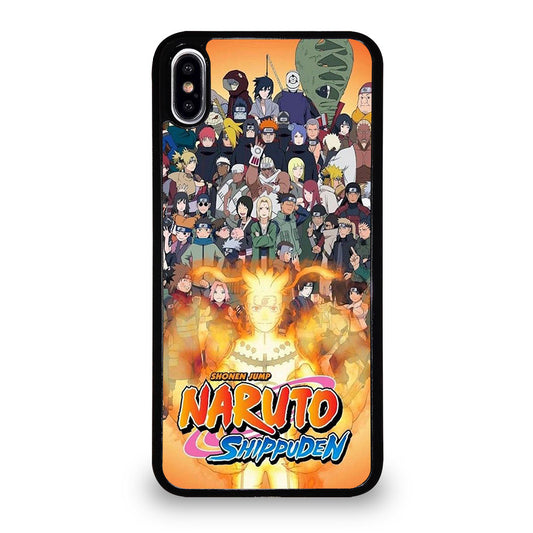 NARUTO ALL CHARACTERS 3 iPhone XS Max Case Cover
