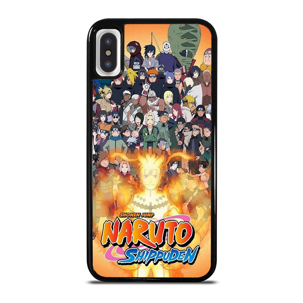 NARUTO ALL CHARACTERS 3 iPhone X / XS Case Cover