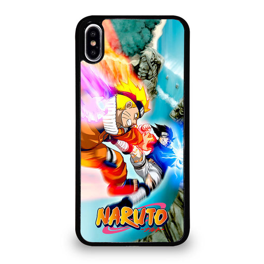 NARUTO VS SASUKE ANIME 2 iPhone XS Max Case Cover