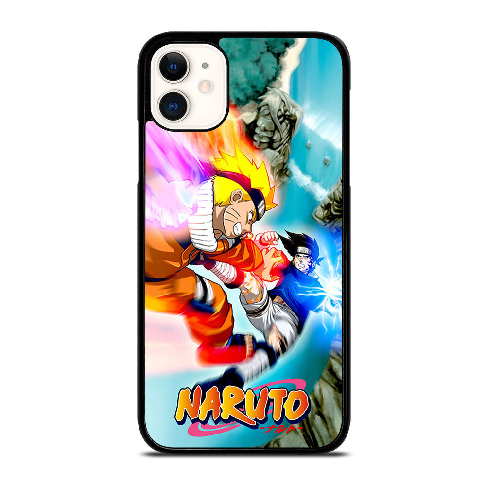 NARUTO VS SASUKE ANIME 2 iPhone 11 Case Cover