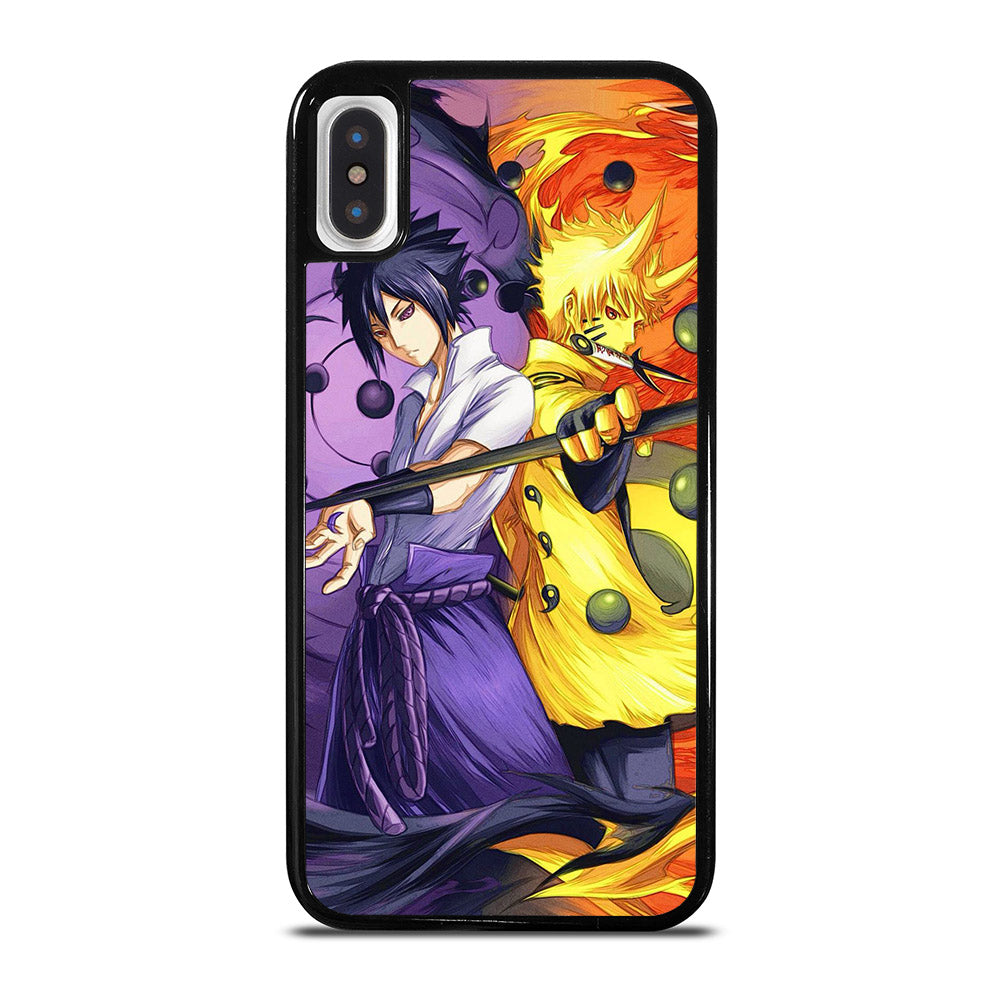 NARUTO VS SASUKE ANIME 3 iPhone X / XS Case Cover