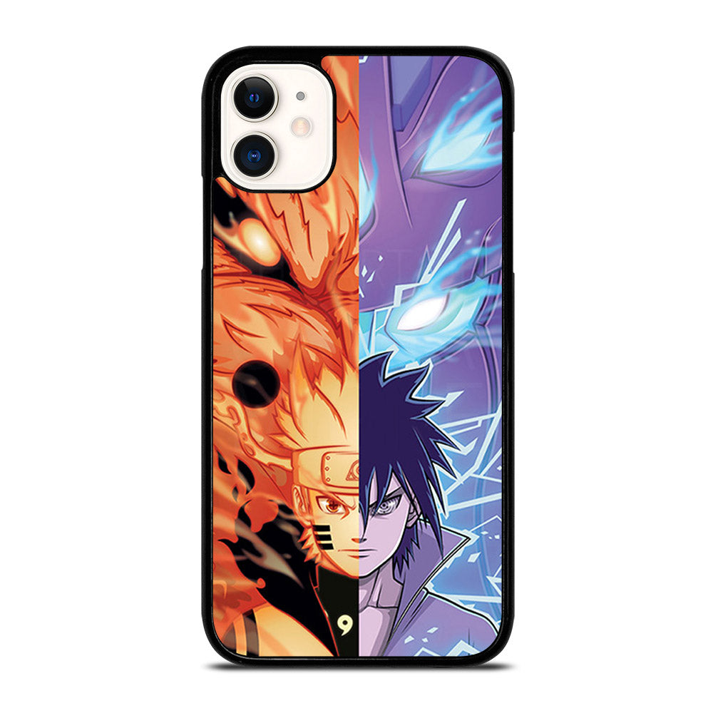 NARUTO VS SASUKE ANIME iPhone 11 Case Cover