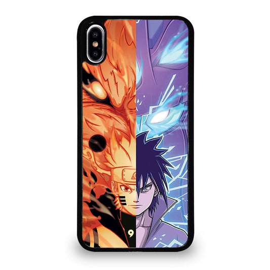 NARUTO VS SASUKE ANIME iPhone XS Max Case Cover
