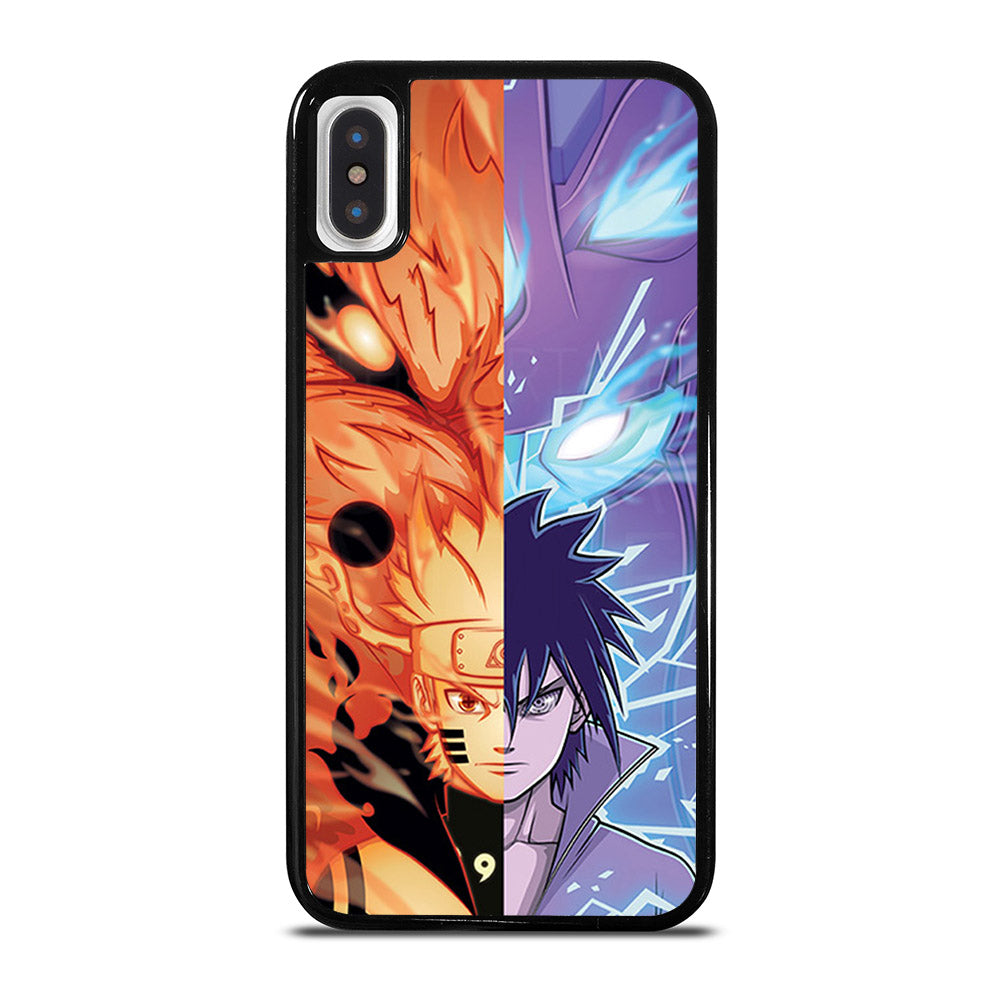 NARUTO VS SASUKE ANIME iPhone X / XS Case Cover