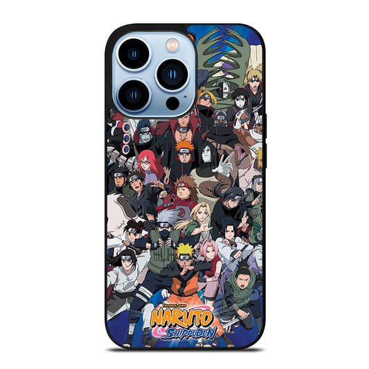 NARUTO ALL CHARACTERS 1 iPhone 13 Pro Max Case Cover