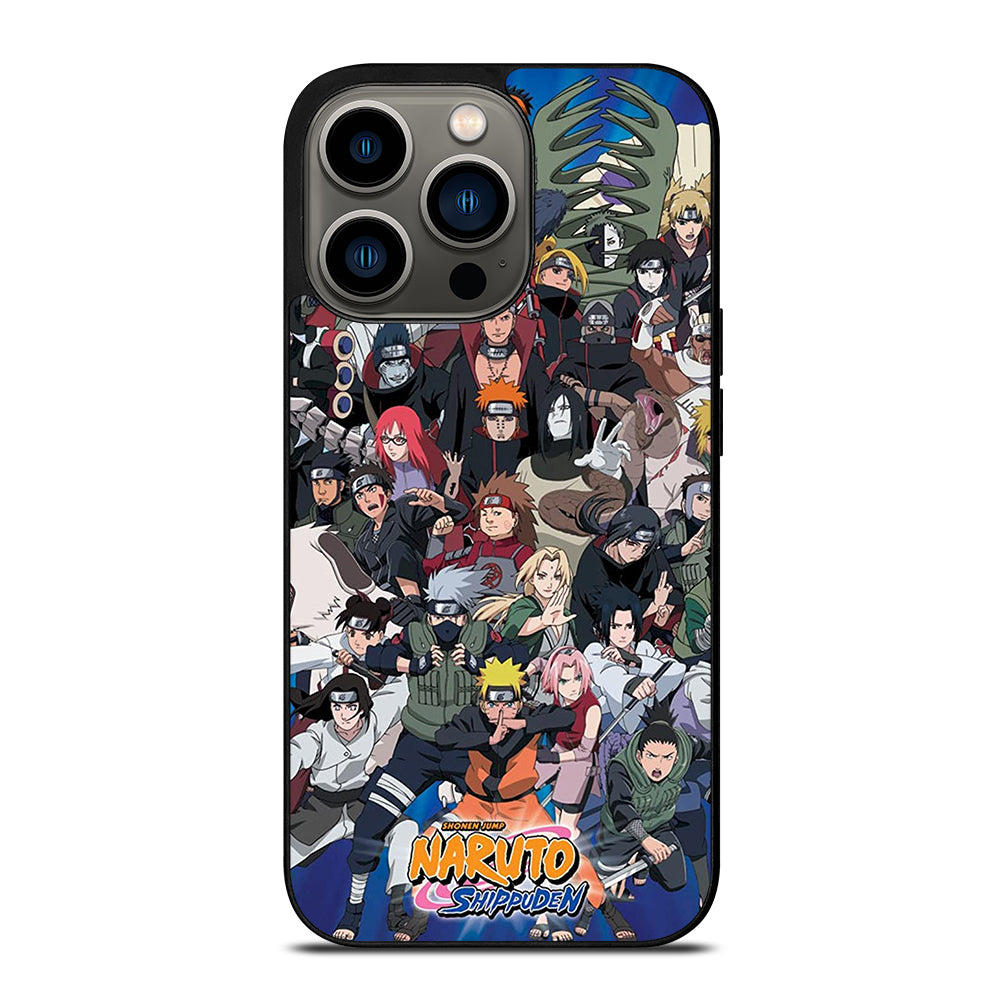 NARUTO ALL CHARACTERS 1 iPhone 13 Pro Case Cover
