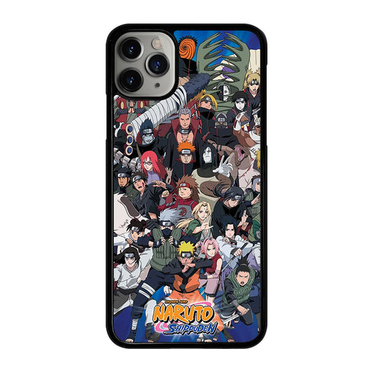 NARUTO ALL CHARACTERS 1 iPhone 11 Pro Max Case Cover