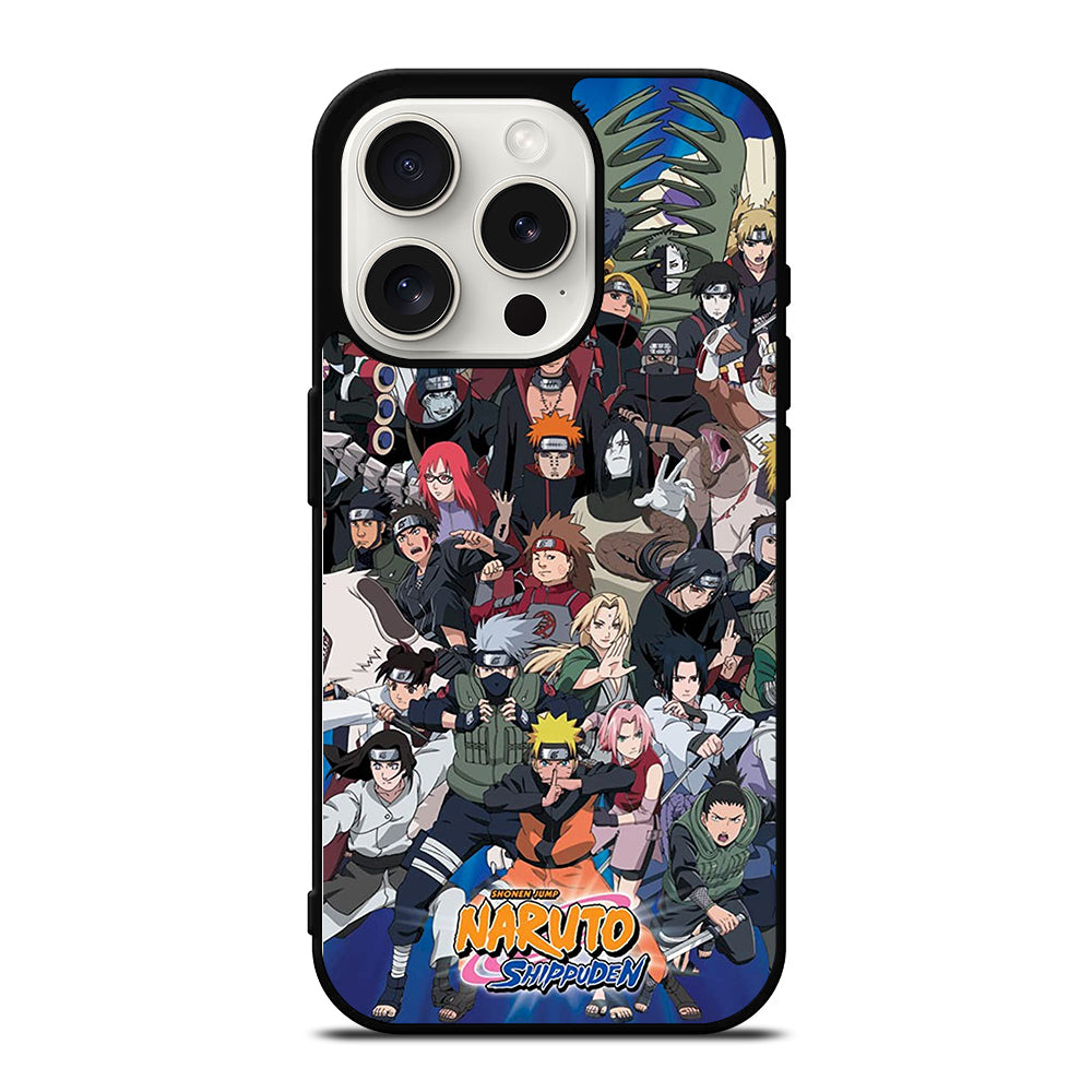 NARUTO ALL CHARACTERS 1 iPhone 15 Pro Case Cover