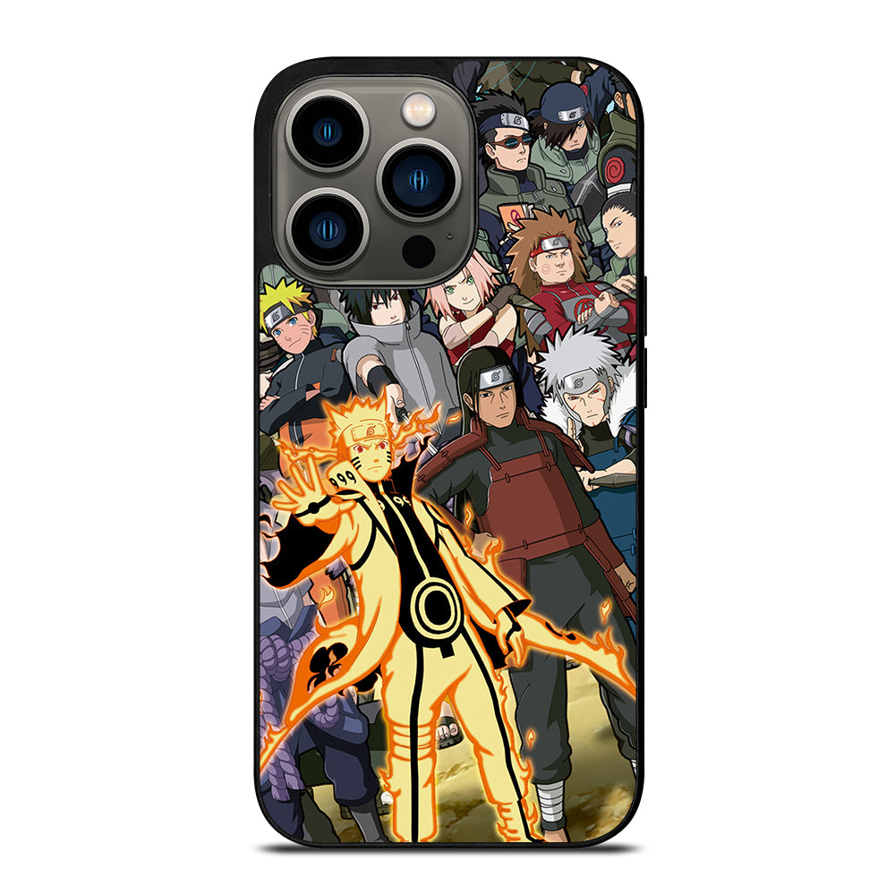 NARUTO ALL CHARACTERS 2 iPhone 13 Pro Case Cover