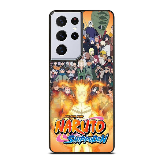 NARUTO ALL CHARACTERS 3 Samsung Galaxy S21 Ultra Case Cover