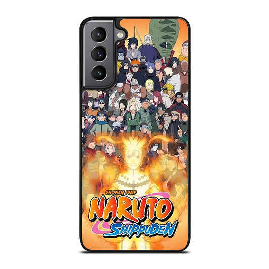 NARUTO ALL CHARACTERS 3 Samsung Galaxy S21 Plus Case Cover