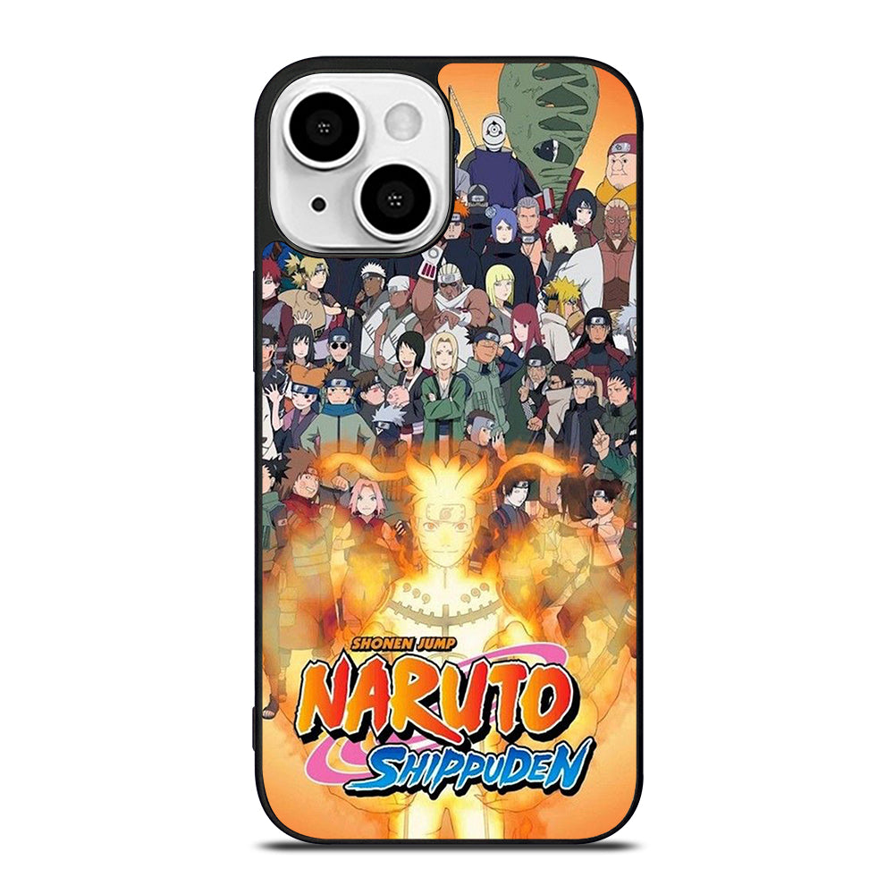 NARUTO ALL CHARACTERS 3 iPhone 13 Mini Case Cover