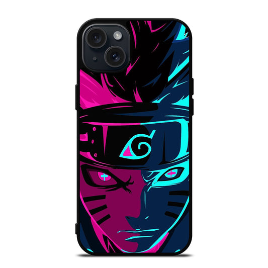 NARUTO FACE ART iPhone 15 Plus Case Cover
