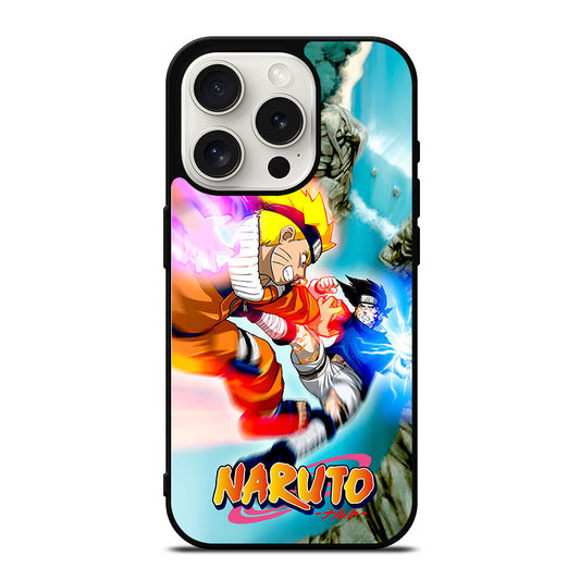 NARUTO VS SASUKE ANIME 2 iPhone 15 Pro Case Cover
