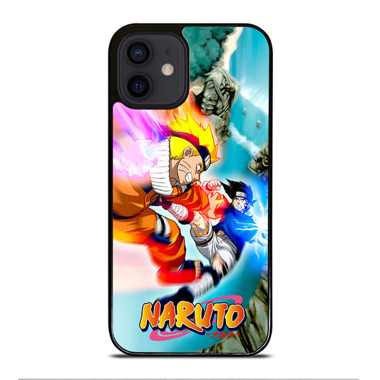 NARUTO VS SASUKE ANIME 2 iPhone 12 Mini Case Cover