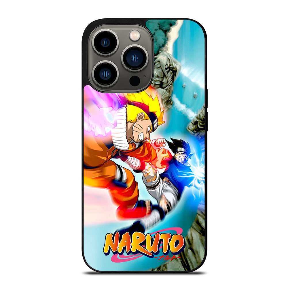 NARUTO VS SASUKE ANIME 2 iPhone 13 Pro Case Cover