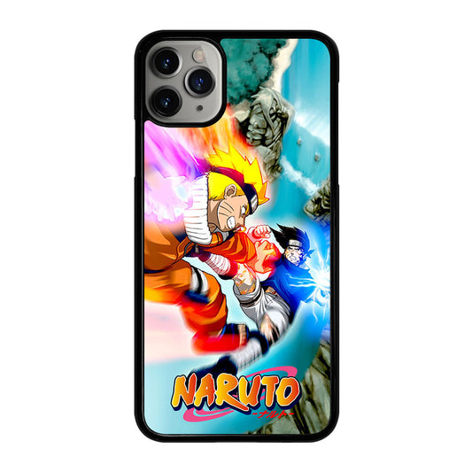 NARUTO VS SASUKE ANIME 2 iPhone 11 Pro Max Case Cover