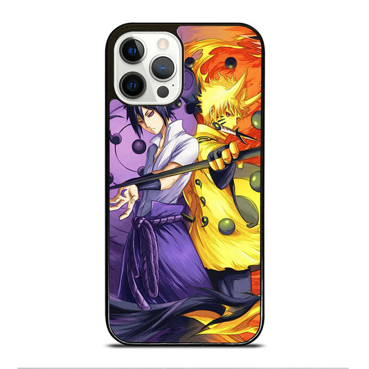 NARUTO VS SASUKE ANIME 3 iPhone 12 Pro Case Cover
