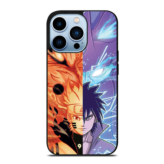 NARUTO VS SASUKE ANIME iPhone 13 Pro Max Case Cover
