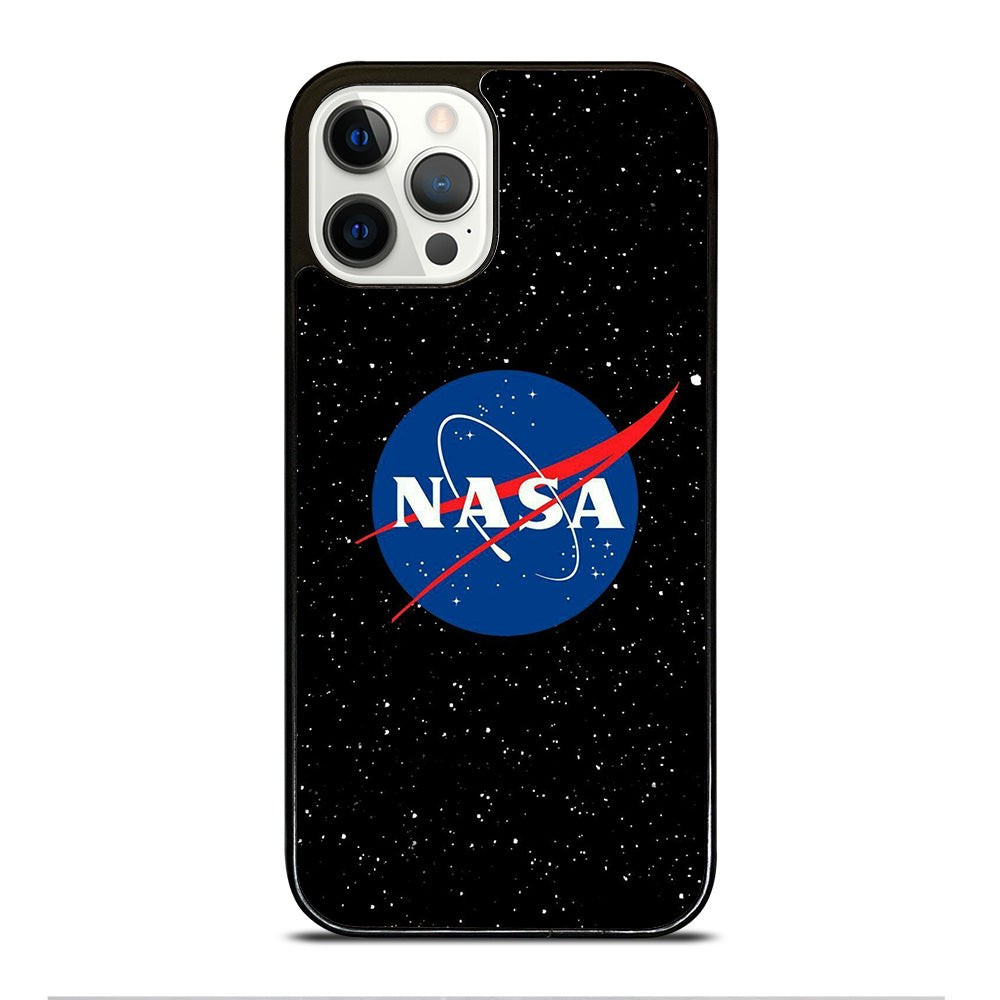 NASA BLACK LOGO iPhone 12 Pro Case Cover