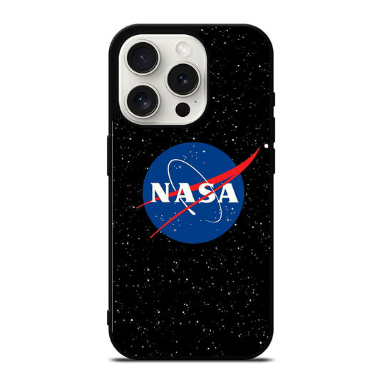 NASA BLACK LOGO iPhone 15 Pro Case Cover