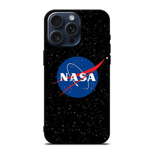 NASA BLACK LOGO iPhone 15 Pro Max Case Cover