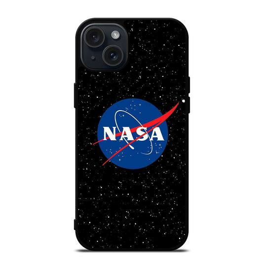 NASA BLACK LOGO iPhone 15 Plus Case Cover