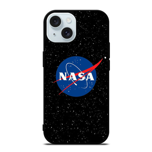 NASA BLACK LOGO iPhone 15 Case Cover