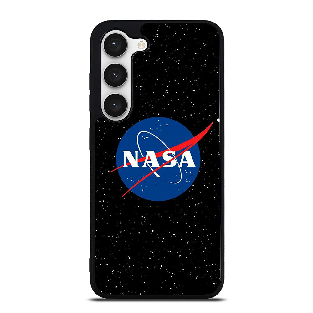 NASA BLACK LOGO Samsung Galaxy S23 Case Cover